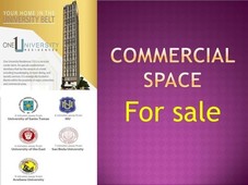 Pre-Selling Commercial Space Upper ground floor of the upcoming 1 University Condominium