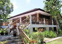 villa by the river with 1 hectare estate suitable for large family vacationers campers etc