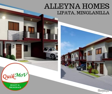 Townhouse for Sale Alleyna Homes Minglanilla Cebu