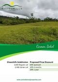Own your lot in BOHOL Philippines, Greenhills in BOHOL