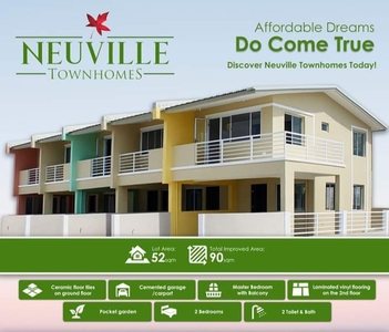 2 Storey Astrid Townhouse in Neuville Townhomes at Tanza,Cavite