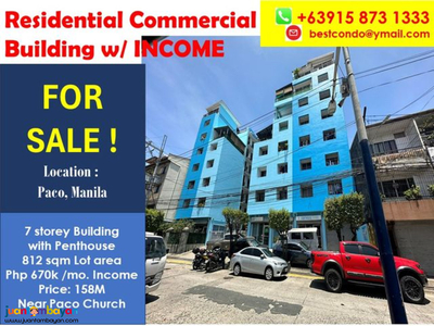 COMMERCIAL RESIDENTIAL BUILDING with INCOME - Rush Sale !!