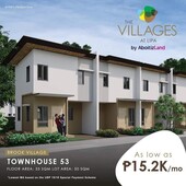 The Villages at Lipa House and Lot for Sale