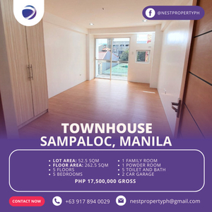 Townhouse For Sale In Sampaloc, Manila
