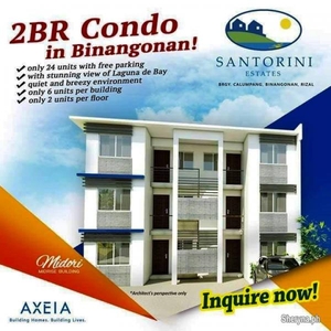 3-storey condo thru Pag-ibig Santorini Estates Binangonan
