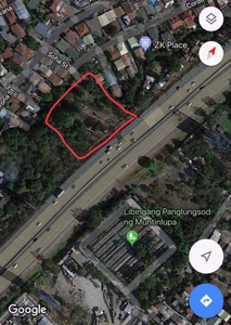 ﻿2,325 sqm Commercial Lot along SLEX for Sale, Muntinlupa City