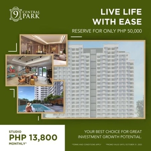 2 Bedroom Unit for Sale at Uptown Arts in The Fort No Downpayment, Taguig