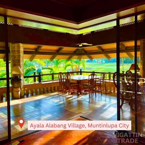 FOR SALE!! Fairway / Backing Golf course property in Ayala Alabang!