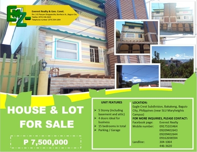 15 Bedroom House for sale in Bakakeng Central, Benguet