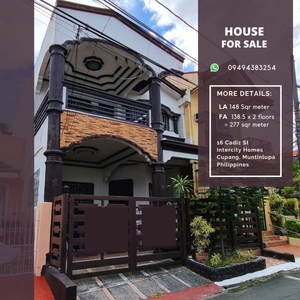 5 Bedroom 2 storey Residential House and lot for SALE