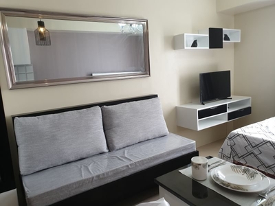 A new fully-furnished Studio Condo for Rent in Avida Riala Tower, IT Park, Lahug, Cebu City