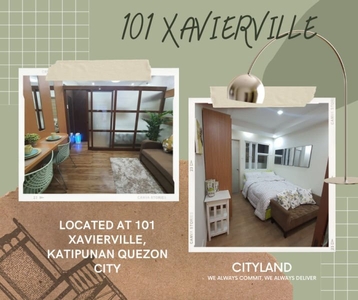 Affordable condominium located at Katipunan Quezon City