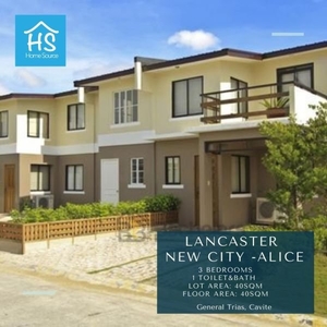 Alice House Model in Lancaster New City Cavite