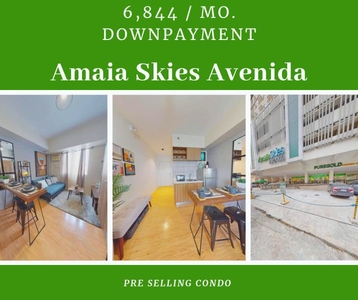 Amaia skies avenida pre selling condo near ubelt and LRT 1&2