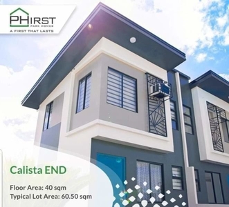 Calista End Unit - PHirst Park Homes Tayabas