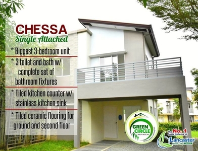 Chessa Single-attached home in Lancaster New City Cavite