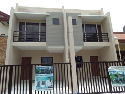Duplex house and lot for sale katarungan vill