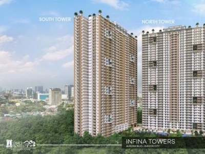 Infina Towers 1BR Rent-to-own in Quezon City