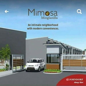 MIMOSA TOWNHOUSE IN MINGLANILLA PRE-SELLING.. Reserve now for only 20k.. Buy the townhouse of your dream