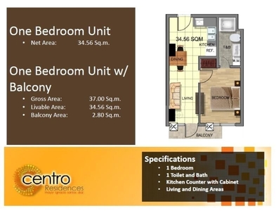 Ready for Occupancy - Rent to Own Condo New Manila-Cubao QC