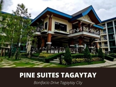 Studio Unit for Sale in Pine Suites Tagaytay