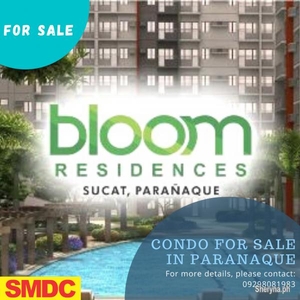 SMDC Bloom Residences in Paranaque 2 Bedroom