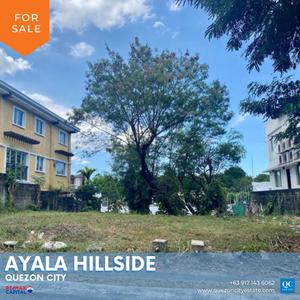 Lot For Sale In Ayala Hillside Estate, Quezon City
