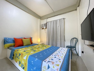 Studio Type Fully furnished Unit with Internet in Davao City near Airport and SM