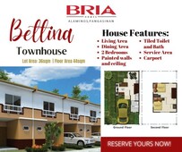 44sqm 2br Bettina Townhouse in Bria Alaminos