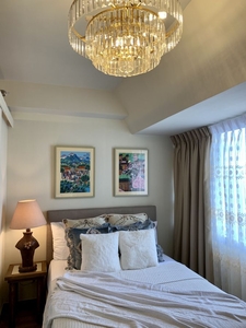1BR interior decorated, fully furnished, The Rise Makati by Shang Properties