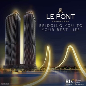 Le Pont Residences by Robinsons Land Corporation 1 bedroom for sale