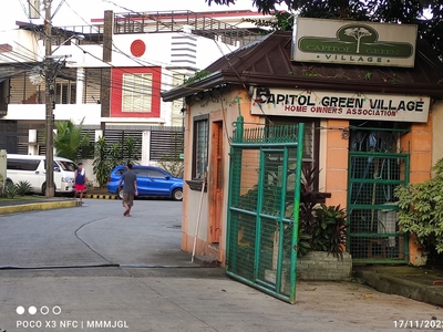 Lot For Sale 300 sqm in Capitol Green Village Tandang Sora, Quezon City