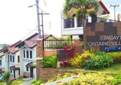 Tagaytay Fontaine Villas is a PRE-SELLING House and LOT