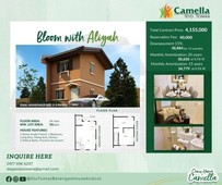 Aliyah House and Lot in Camella Sto Tomas Batangas