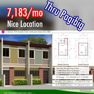 Acacia Homes townhouse for sale Rodriguez Rizal