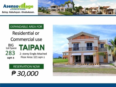 For Sale: 2 Storey House & Lot w/ BIG space for expansion, Calamba