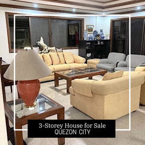 House For Sale In Ayala Heights, Quezon City