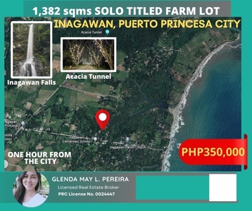 Lot For Sale In Inagawan, Puerto Princesa
