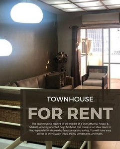 Townhouse For Rent In Manila, Metro Manila