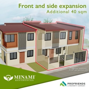 For Sale: 2 Storey Townhouse in Minami Residences, Gen. Trias Cavite