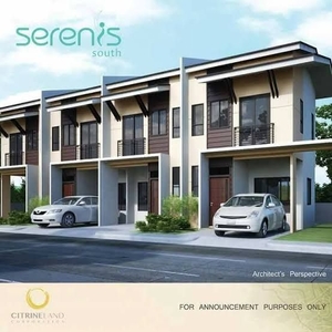Rush House and Lot for Assume in Serenis South - END UNIT