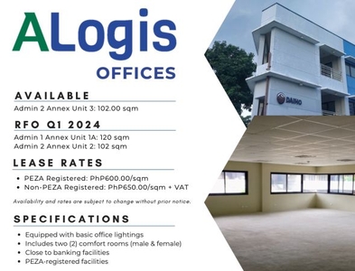 ALogis Center - Biñan 3 Warehouse