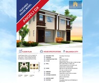 Very affordable 3 Bedrooms Angeli Duplex in Lumina Bataan