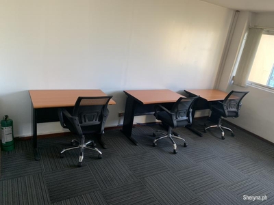 15-SQM Window Office for Rent in Makati 6-Pax