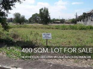 400 sqm. Lot for Sale in Malolos, Bulacan