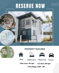 Unna Model House at Phirst Park Homes General Trias City, Cavite For Sale!