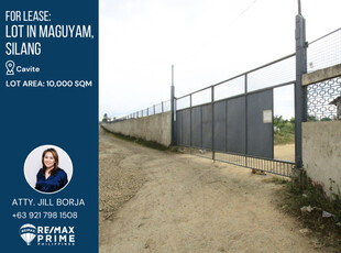 Lot For Rent In Maguyam, Silang