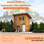 AFFORDABLE HOUSE AND LOT IN SAN ILDEFONSO BULACAN - CRISELLE SF