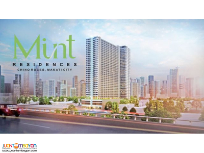 Makati condo at Mint Residences near Magallanes MRT3 Station