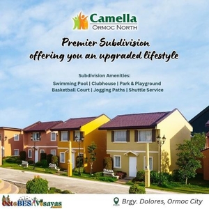 House and Lot 4 Bedrooms For Sale in Ormoc, Leyte|Camella Ormoc North